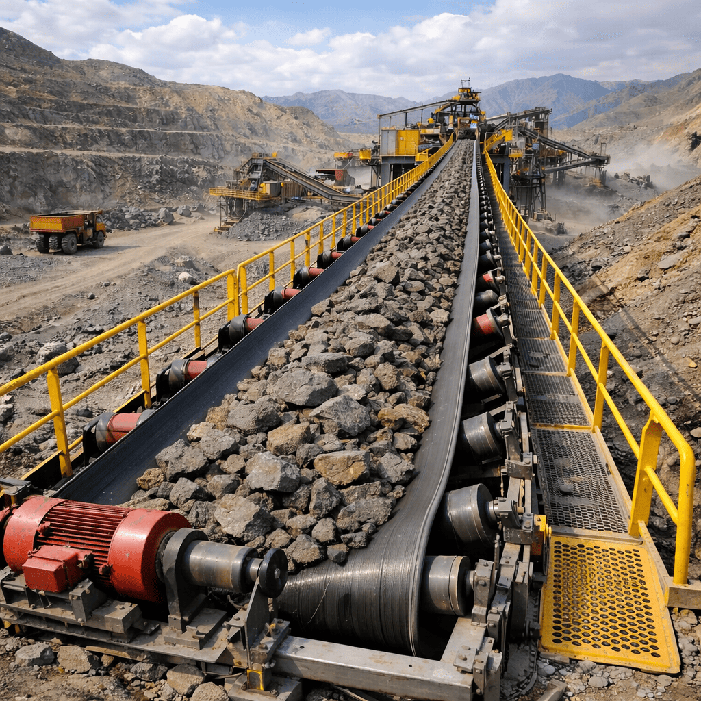 Faja transportadora para minería - Inter Andean Trading