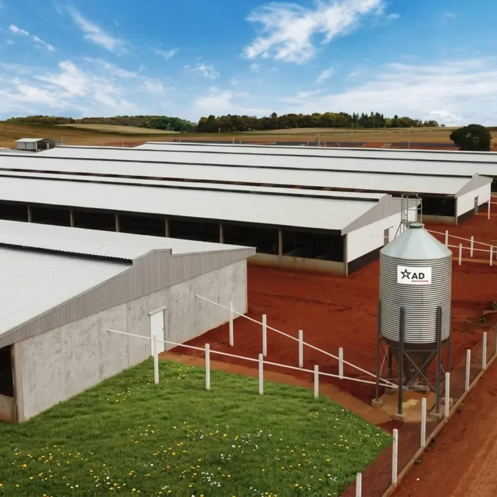 Almacenamiento y distribución de silos