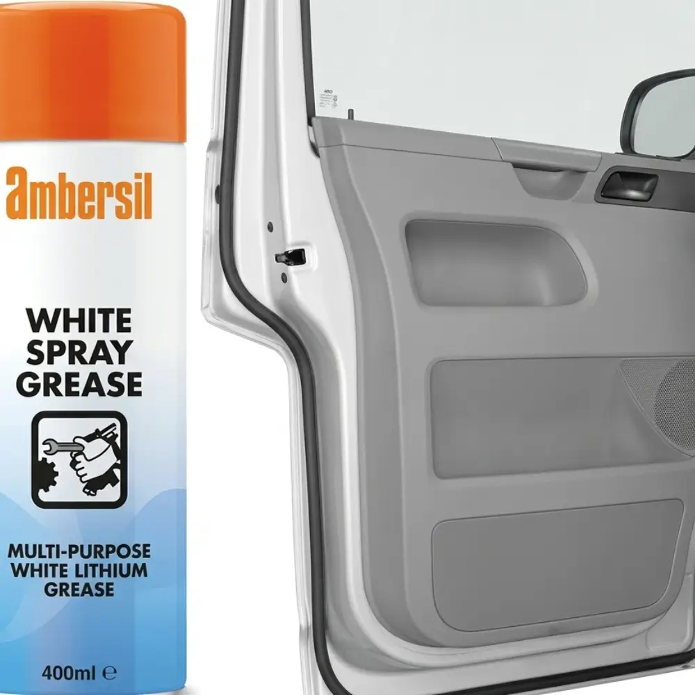White Spray Grease
